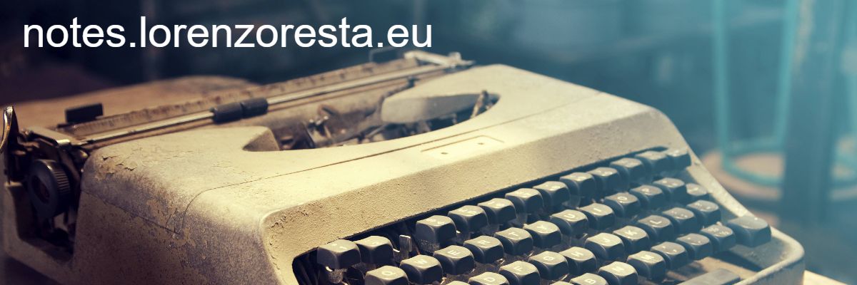 notes.lorenzoresta.eu